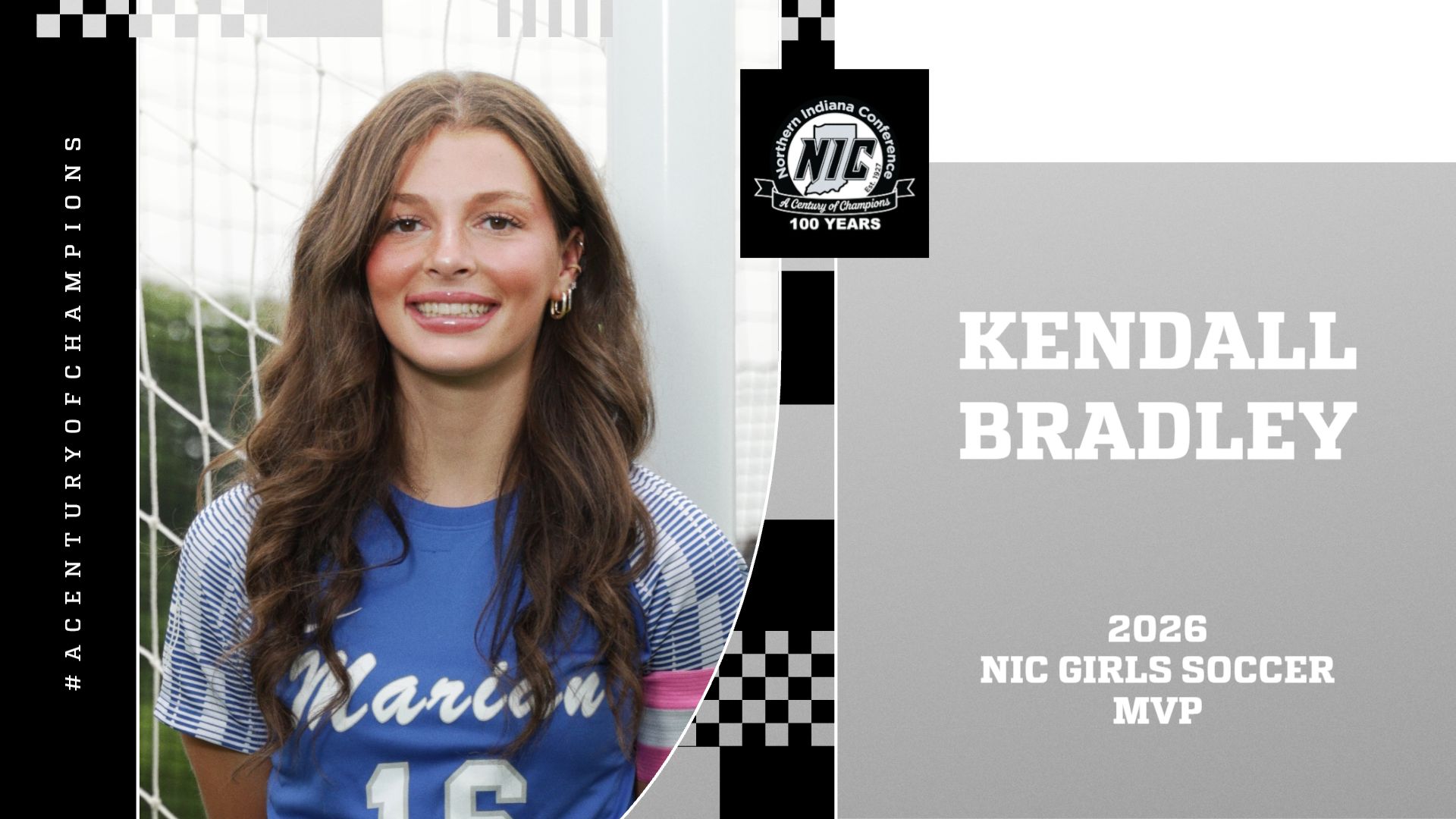 Kendall Bradley - NIC Girls Soccer MVP