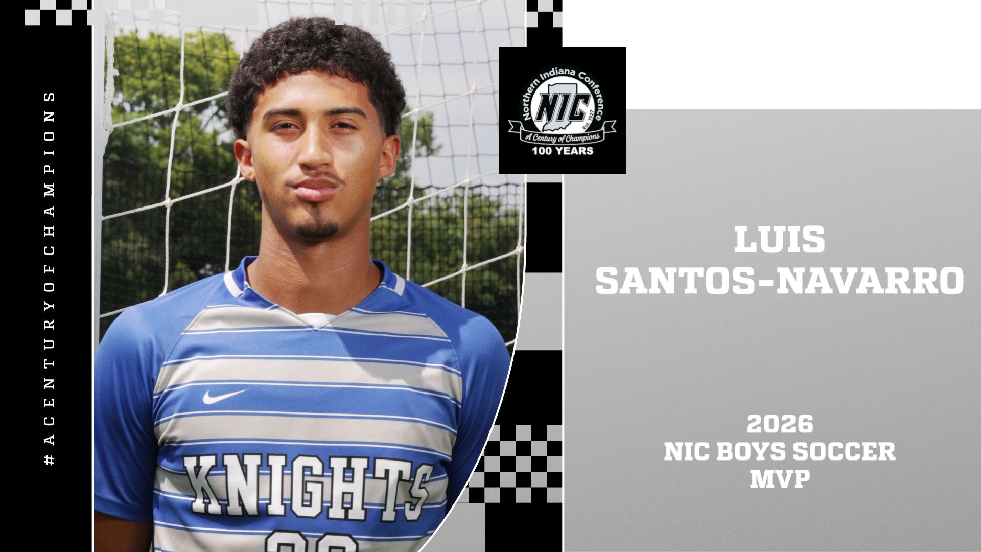 Luis Santos-Navarro - NIC Boys Soccer MVP