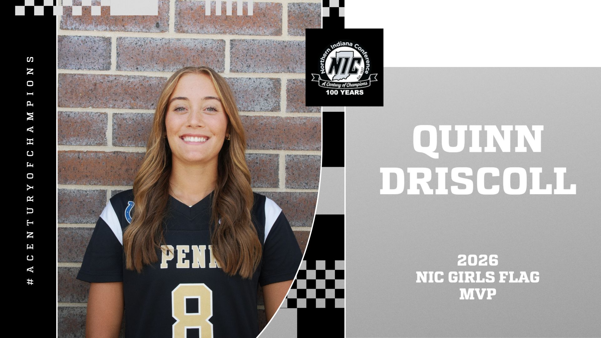 Quinn Driscoll - NIC Girls Flag Football Most Valuable Player