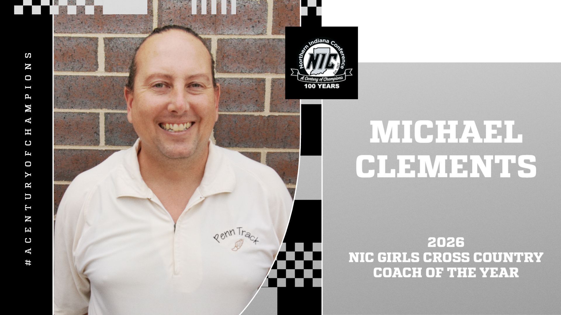 Michael Clements - NIC Girls Cross Country Coach of the Year